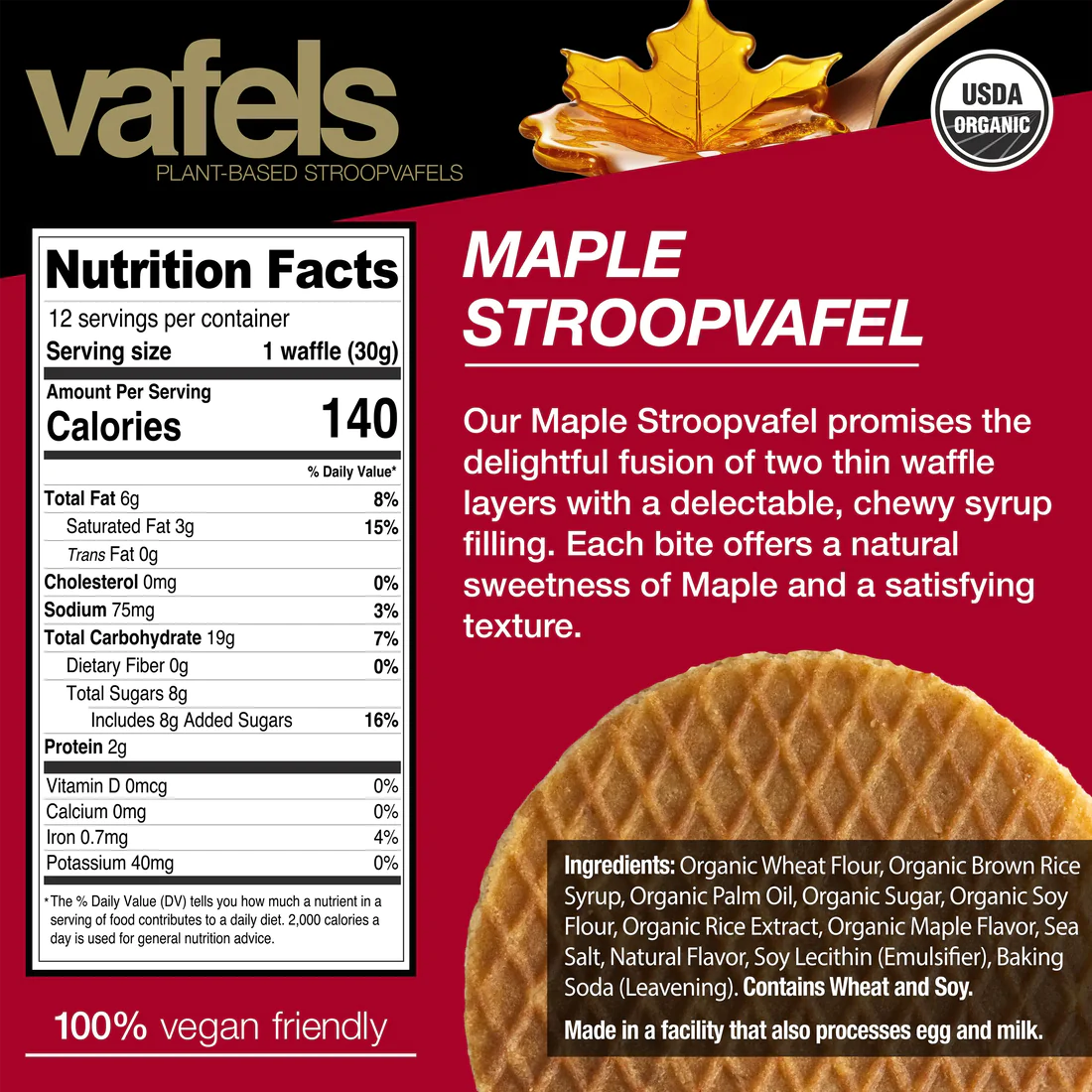 Stroopwafels de Maple